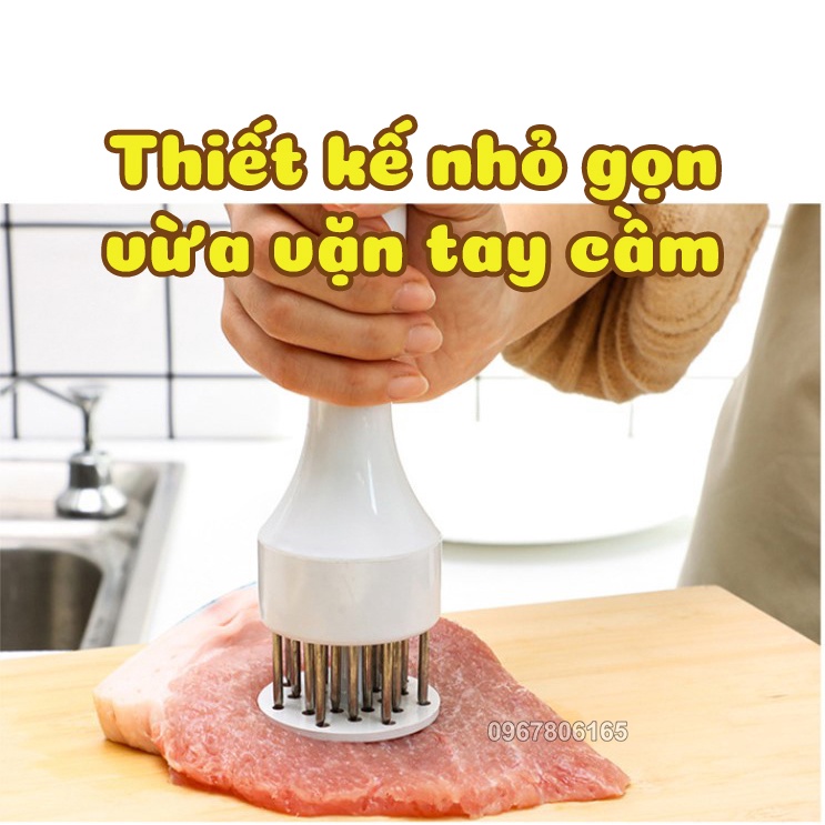 Cây Dầm Thịt Cầm Tay – Dụng Cụ Dầm Thịt Làm Mềm Thịt