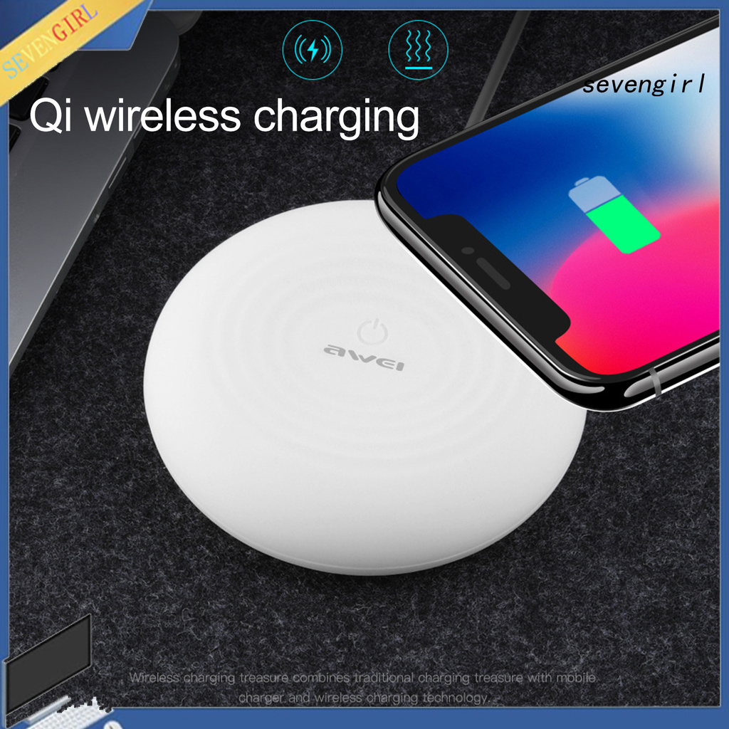 Đế Sạc Nhanh Không Dây Sev-Awei W7 Cho Điện Thoại Android