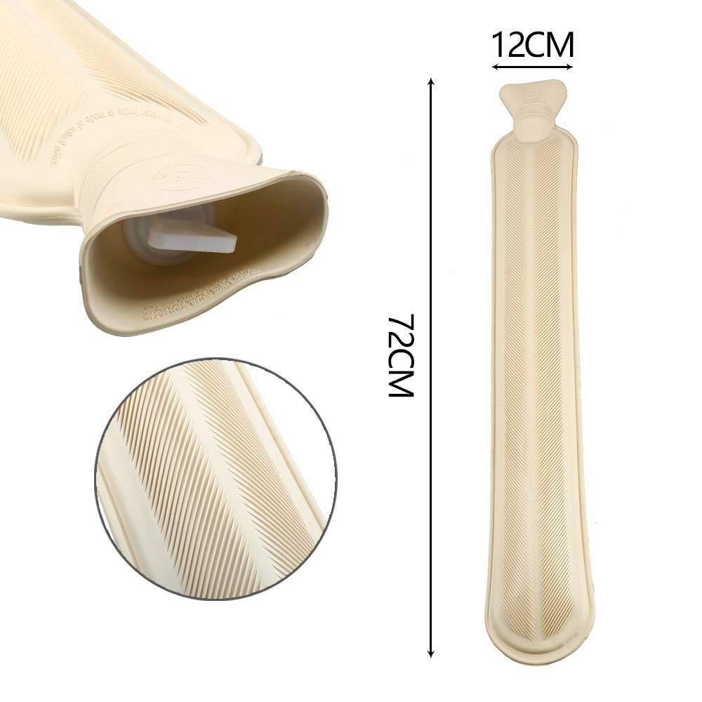 .Túi Chườm Nóng 2 Lít Phối Lông Giả Có Vỏ Bọc Giữ Ấm Tay