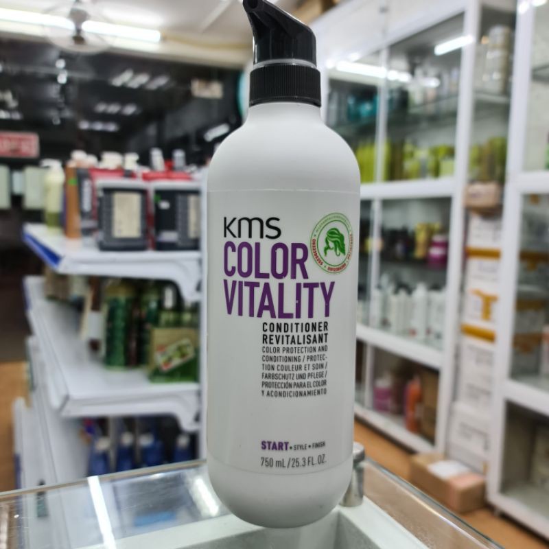 DẦU GỘI XẢ KMS COLOR VITALITY BLONDE GIỮ MÀU DÀNH CHO TÓC NHUỘM SÁNG 300ml - 250ml