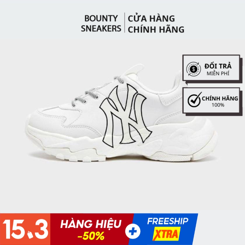 Giày Sneaker Thời Trang Nam Nữ MLB Big Ball Chunky A 32SHC1011-50I - Hàng Chính Hãng - Bounty Sneakers