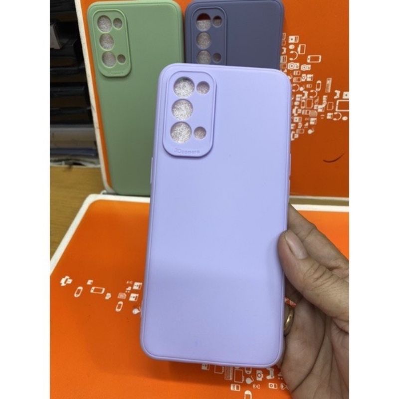 Ốp lưng OPPO RENO5 / Reno 5 dẻo màu thời trang bảo vệ Camera