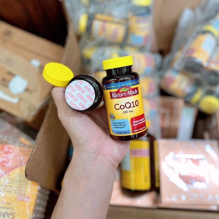 Viên uống bổ tim mạch CoQ10 Nature Made THUỐC BỔ TIM 40 viên của Mỹ