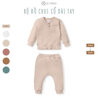 LE COON | Bộ Đồ Chui Cổ Dài Tay | COMFY