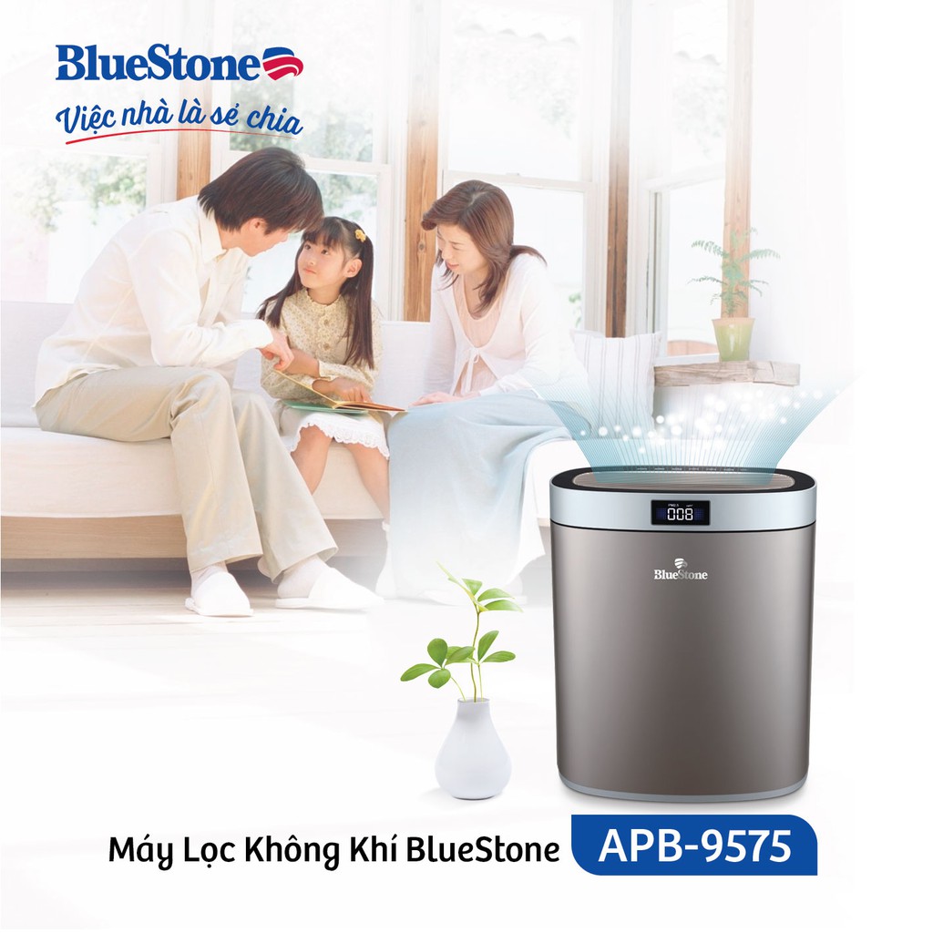 [Mã ELBLUEWL5 giảm 10% đơn 500K] Máy Lọc Không Khí BlueStone APB-9575