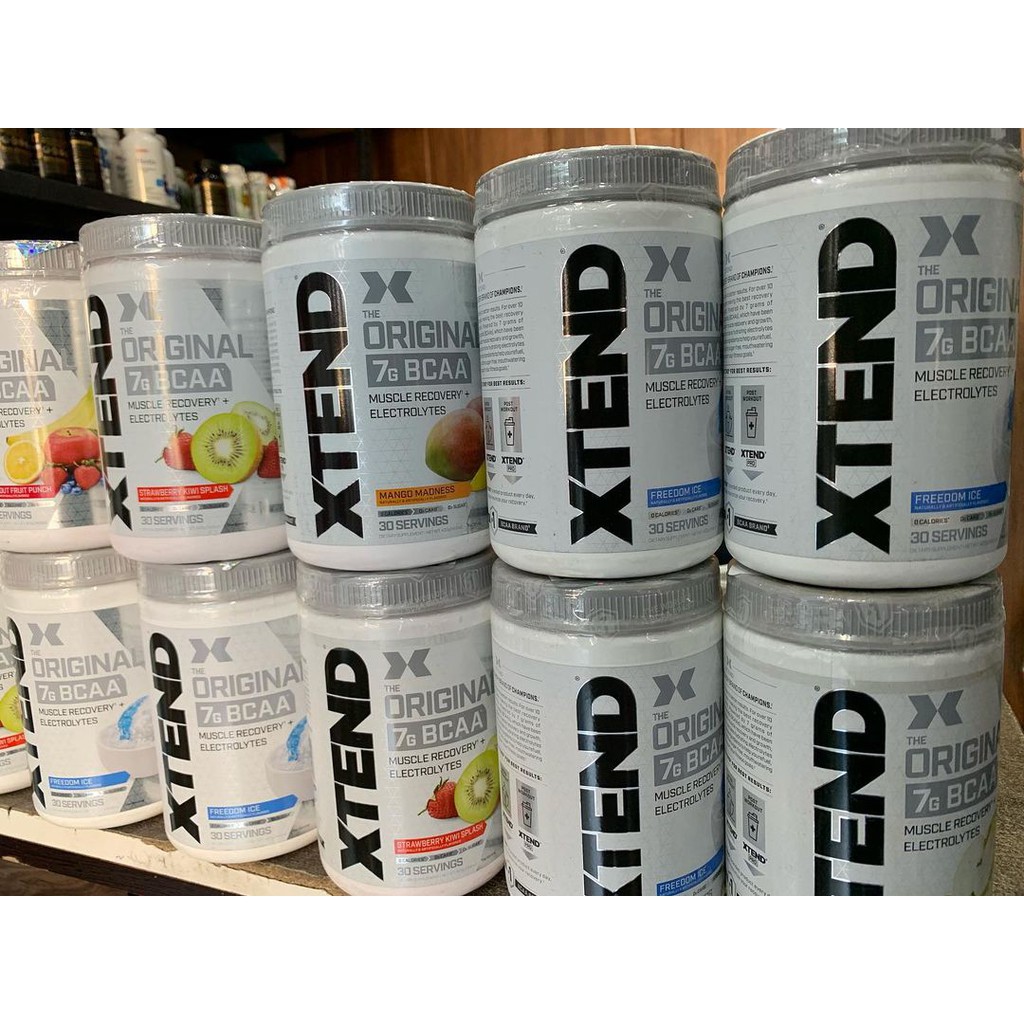 Xtend Bcaa 30 lần dùng - Giúp tăng cơ và phục hồi cơ bắp chống mất nước tăng năng lượng khi tập luyện của Mỹ