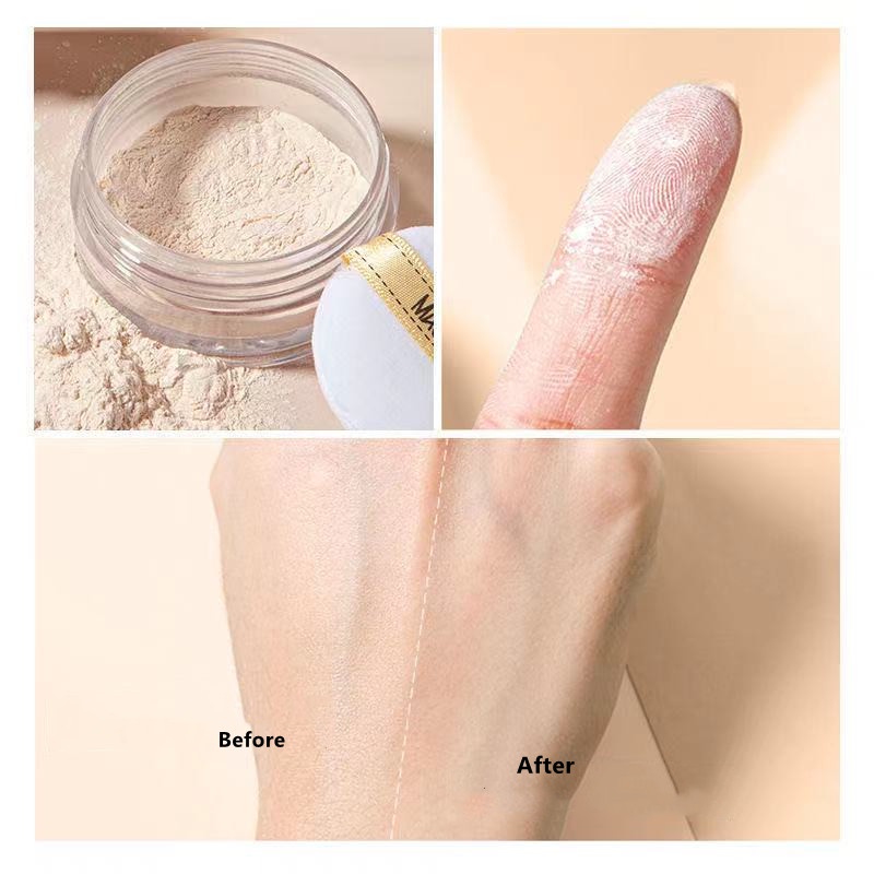 Phấn phủ MACK ANDY che khuyết điểm kiềm dầu chống thấm nước và mồ hôi không dễ tẩy trang