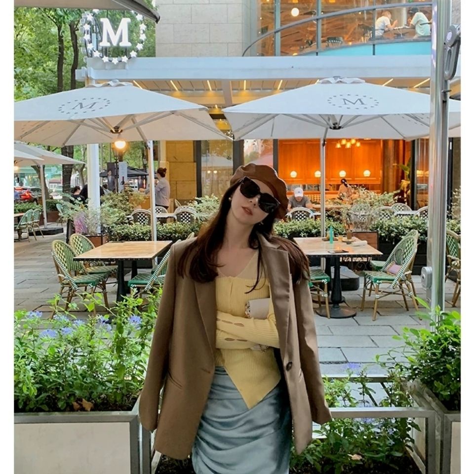 Áo Khoác Kaki Dáng Rộng Phong Cách Thời Trang Hàn Quốc 2021