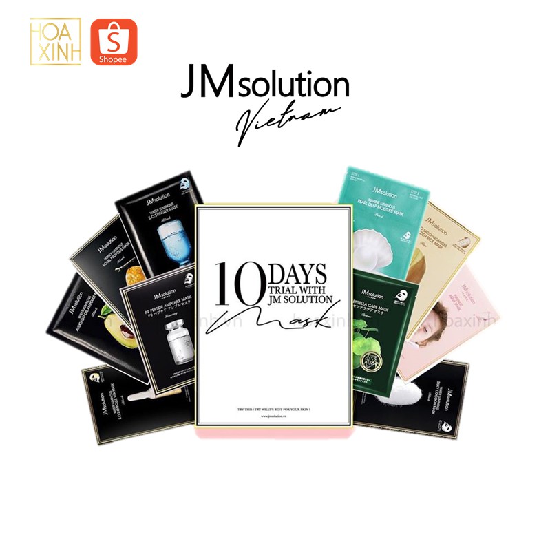 Mặt Nạ Dưỡng Da JMsolution 10 DAYS - (10 miếng)