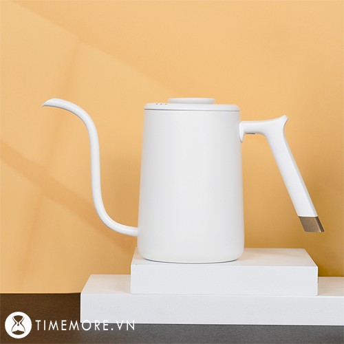 TIMEMORE | Ấm rót cà phê Timemore Fish Pure 700ml White