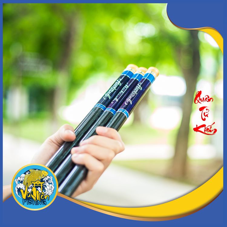 Cần Câu Tay Câu Đài Săn Hàng Carbon Siêu Hot YuFeng QUÂN TỬ KIẾM 5,5h TM - Vũ Môn Fishing
