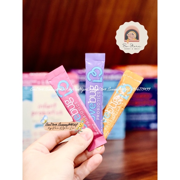 Men Vi Sinh Cao Cấp LoveBug Probiotics cho bé từ sơ sinh - Mỹ