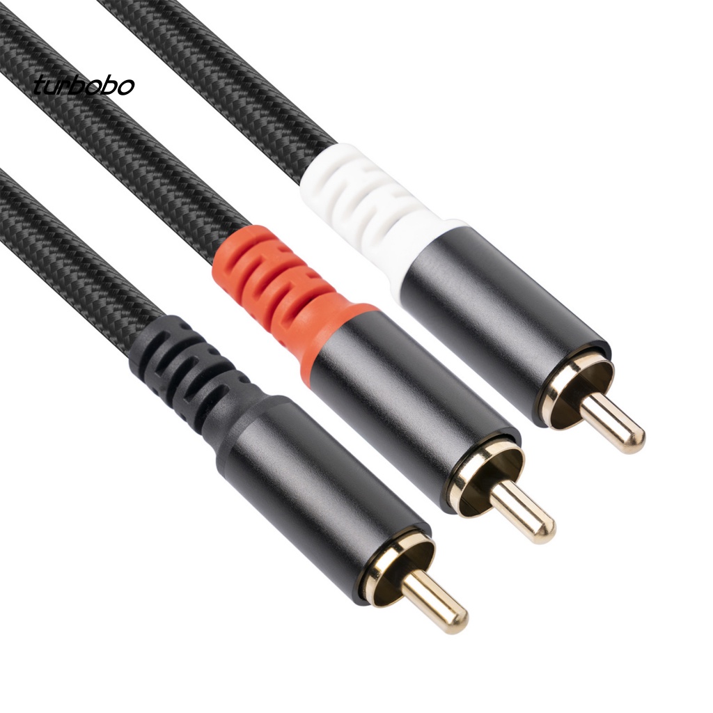 Cáp Chữ Y Kết Nối Âm Thanh RCA Với 2 RCA