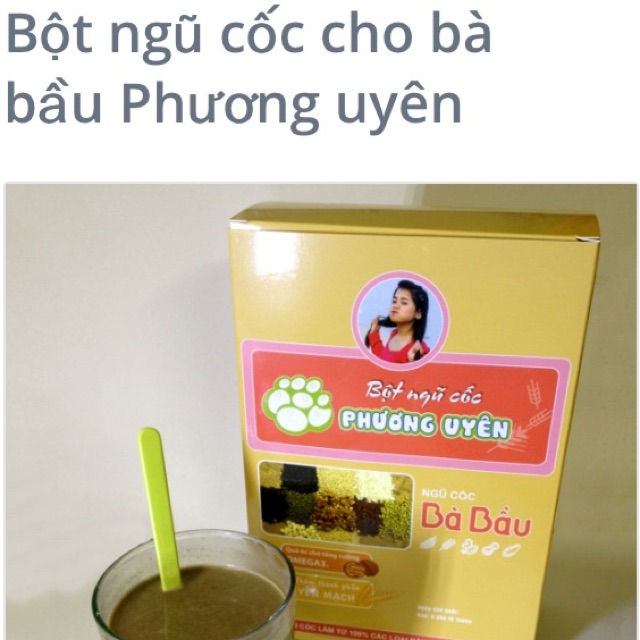 Ngũ cốc cho bà bầu Phương Uyên