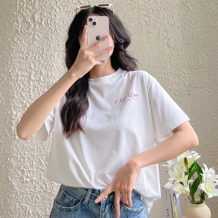 Áo Thun In Họa Tiết Cách Điệu - EDINI - A1418