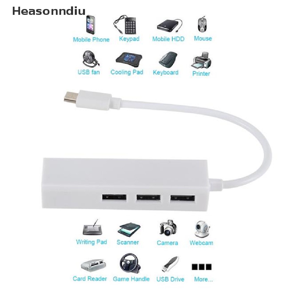 Cáp chuyển đổi cổng Type C sang USB RJ45