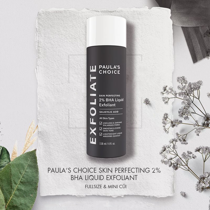 BHA PAULA CHOICE 2% 30ml Chính Hãng Tẩy Tế Bào Chết Hóa Học