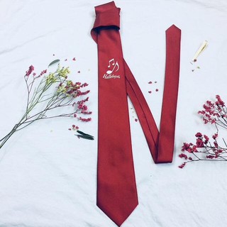 Cà Vạt - Hallelujah Nốt Nhạc - Màu Đỏ