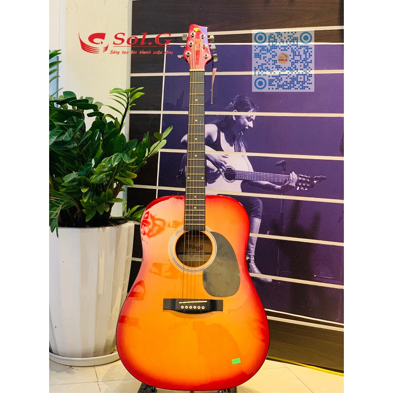 Đàn Guitar Acoustic Stagg SW201CS Cao Cấp