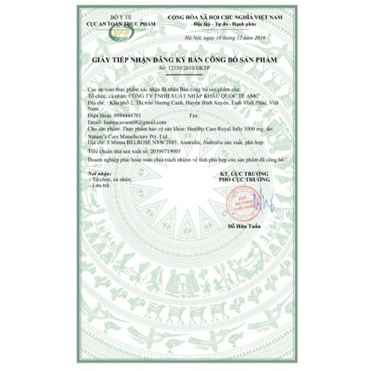 Sữa Ong Chúa Healthy Care Royal Jelly 365 Viên | BigBuy360 - bigbuy360.vn