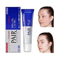 giảm mụn Kem mụn Pair Acne W Cream giảm mụn ẩn mụn đầu đen mụn trứng cá mụn cám se khít lỗ chân lông dùng cho da dầu