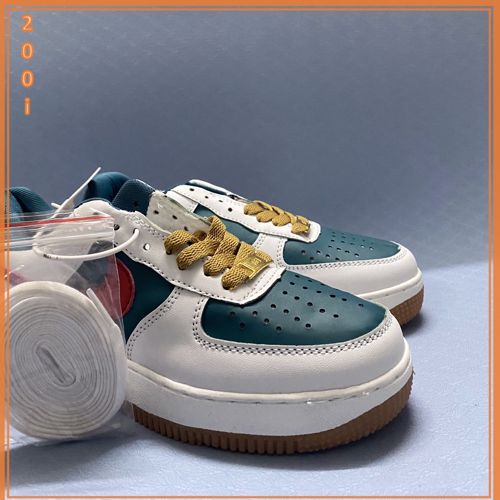 Giày Sneaker sọc đỏ xanh Cao Cấp (ảnh thật tặng box,...) ơi