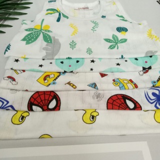 Combo 5 bộ balo bcotton giấy bé trai
