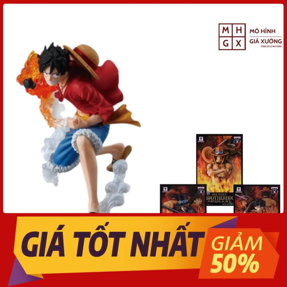 Mô hình bộ 3 anh em  Luffy - Ace - Sabo One Piece - Monkey D.Luffy , Gol D. Ace , Sabo. Figure Tượng Vua Hải Tặc