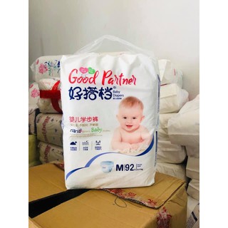 Bỉm quần Good Partner size M92, L82, XL76, XXL72, XXXL70 nhiều miếng siêu tiết kiệm