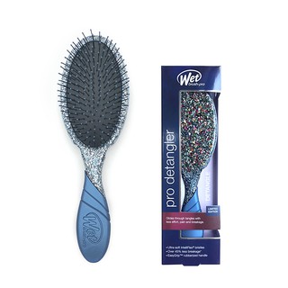 Lược gỡ rối WET BRUSH dòng truyền thống đính đá lấp lánh xanh