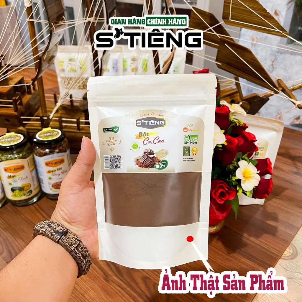 Bột CACAO Nguyên Chất Giảm Cân Cao Cấp STIENG