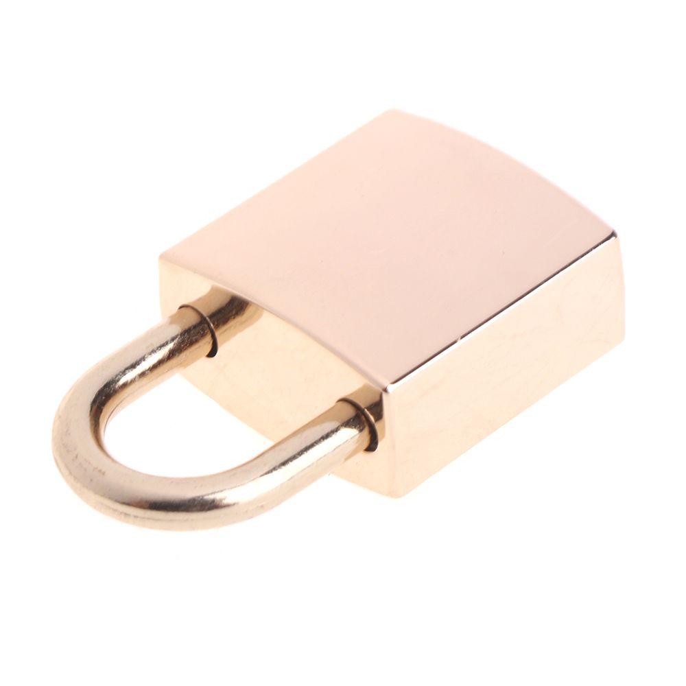 Ổ Khóa Số 1 mini Bằng Đồng Kèm Chìa Khóa Tiện Dụng