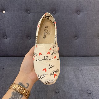 Tara- Giày Lười Unisex Chữ