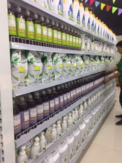 Comboo 4 nước rửa bát hữu cơ layer clean 800ml
