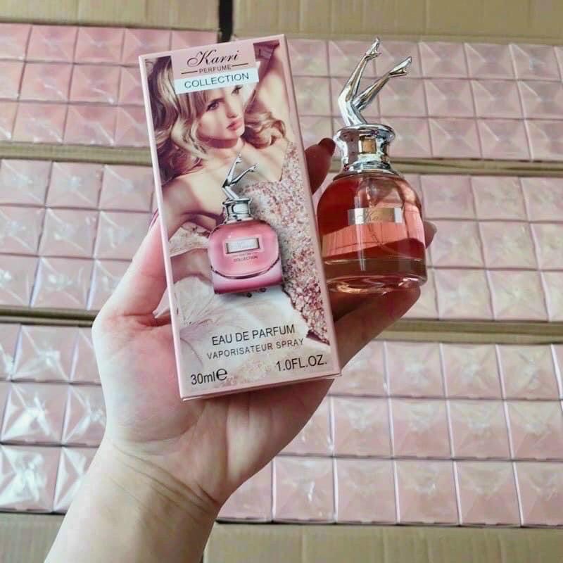 Nước hoa Karri xịt thơm toàn thân thơm lâu quyến rũ dùng cho nam nữ 30ml