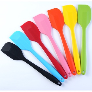 Thìa Silicon Phết Kem / Bơ / Vét Bột Làm Bánh Chịu Nhiệt Chống Dính Đa Năng