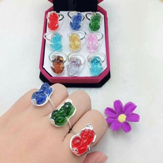 Nhẫn tỳ hưu nghê bạc ta đủ màu