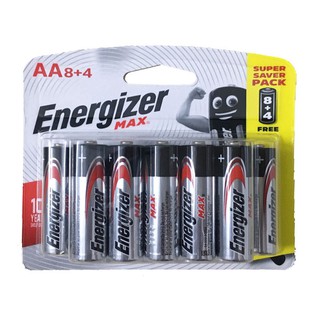5 vỉ Pin AA 1.5v Alkaline Energizer E91-BP12 (Loại vỉ 12viên)