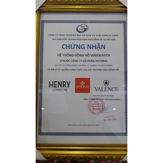 Đồng hồ nữ dây da Julius JA-1036D (Đỏ)
