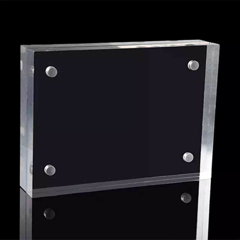 Khung ảnh để bàn/dán tường nam châm trang trí, bảo vệ, trưng bày ảnh photocard deco