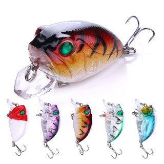 Hengjia 1PC 4.5cm 8g Crankbait Artificial swimBait Fishing floating big Fishing lure Wobblers