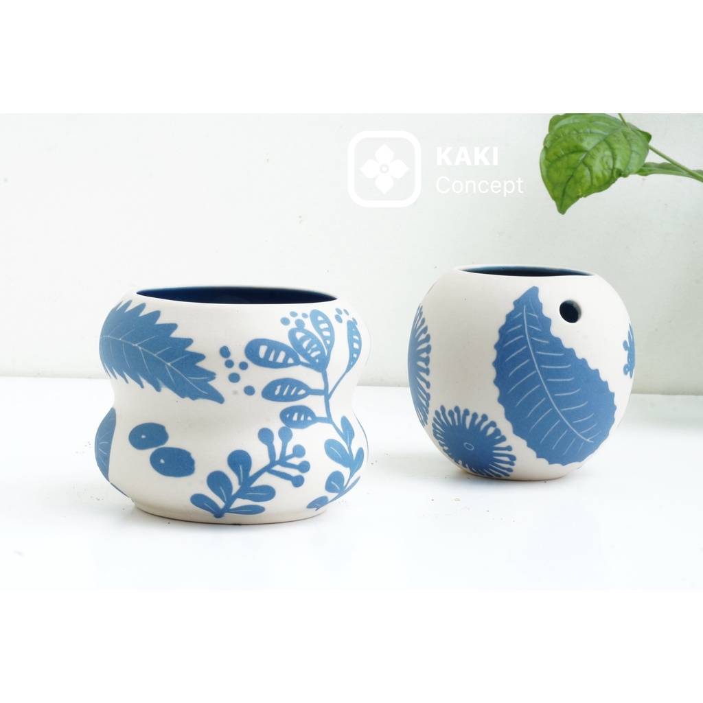 Chậu trồng cây cảnh - Chậu trang trí bàn làm việc KAKI Concept