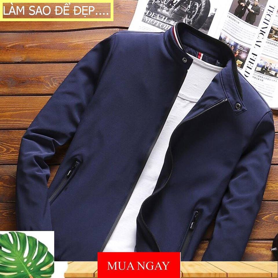 Áo khoác dù nam đẹp, áo khoác vải dù cao cấp, kiểu Hàn Quốc