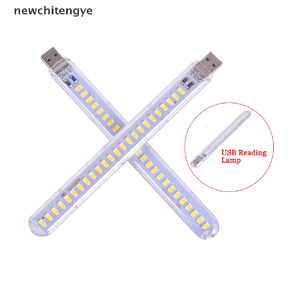 NCY 5V 12W USB LED Night Light 24 LEDs USB Reading Table Lamp Book Lights YE