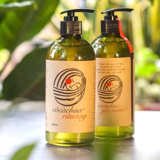 COMBO NƯỚC RỬA TAY VÀ NƯỚC RỬA CHÉN HỮU CƠ CÔ CÀ CHUA LOẠI 500ml. MIỄN PHÍ SHIP TỚI 70k