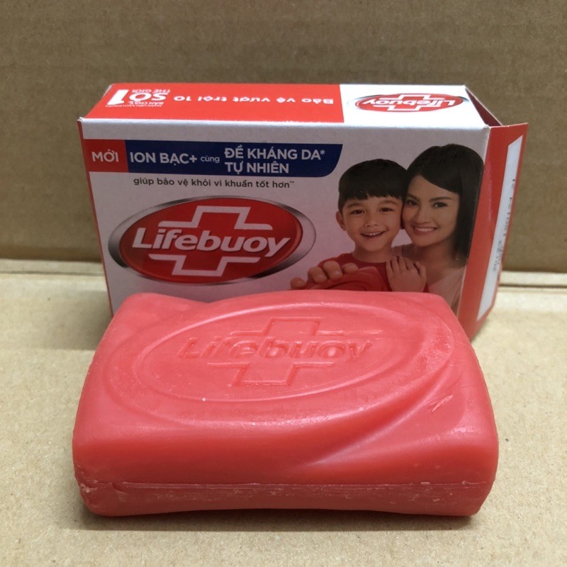 Hộp Bánh Xà Bông Diệt khuẩn Lifebuoy Bảo Vệ Vượt Trội 90g | BigBuy360 - bigbuy360.vn