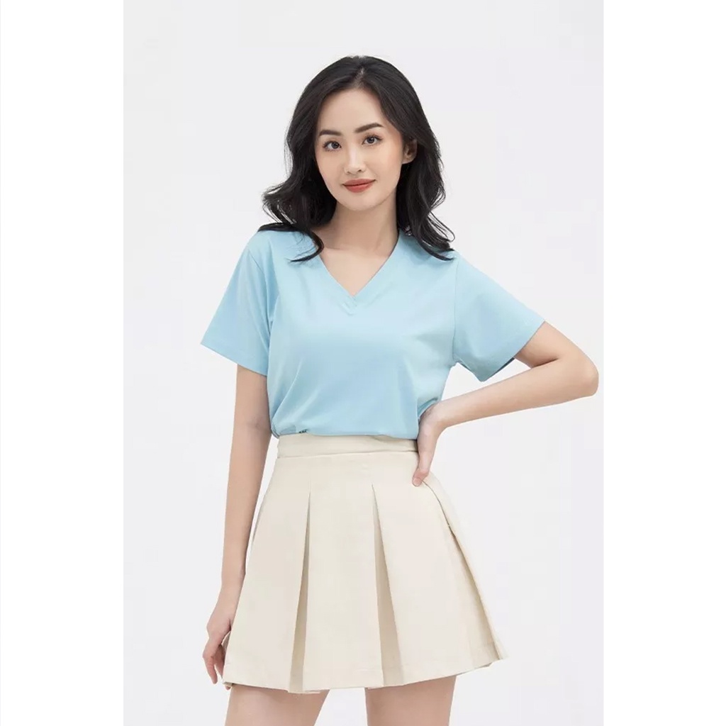 Chân váy xếp ly công sở Andora nữ kiểu chữ a dáng ngắn tôn dáng, trẻ trung có lót quần chất vải kaki cao cấp A0304S