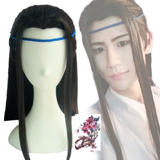 Tóc giả cổ trang Nam kết sẵn theo bộ - Mẫu 7