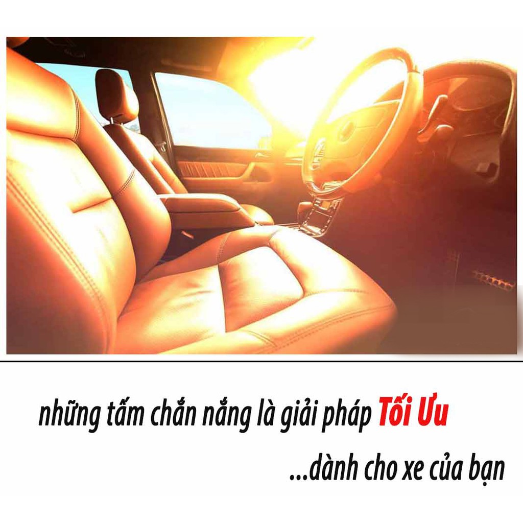 Bộ 4 chiếc tấm Chắn Nắng Ô Tô Phản Quang, Phủ Nhôm Bạc, Cách Nhiệt, Chống Thấm Nước