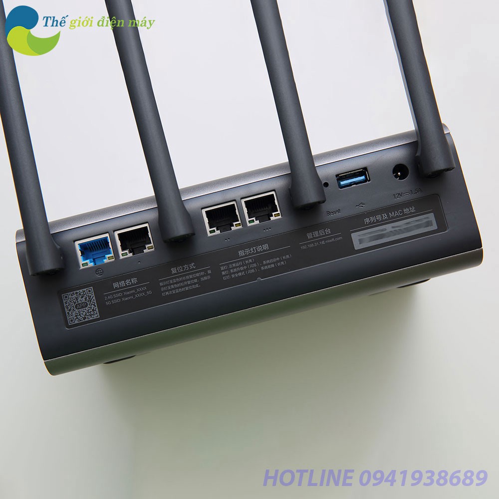 Bộ phát sóng wifi Router Xiaomi Pro AC2600 - Bảo hành 6 tháng - Shop Thế Giới Điện Máy .